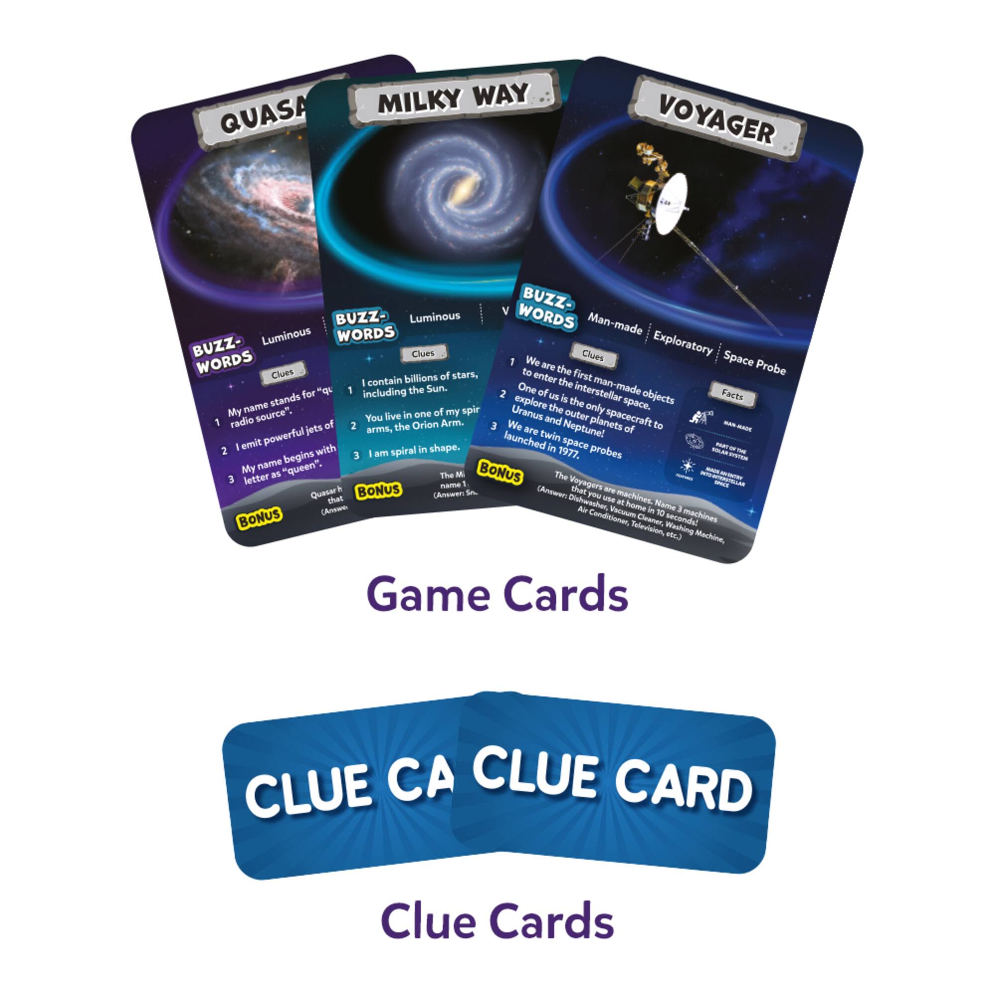 Skillmatics® Guess in 10® Up in Space Card Game